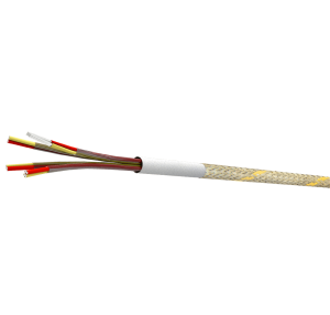 cables for high temperature electrical resistances
